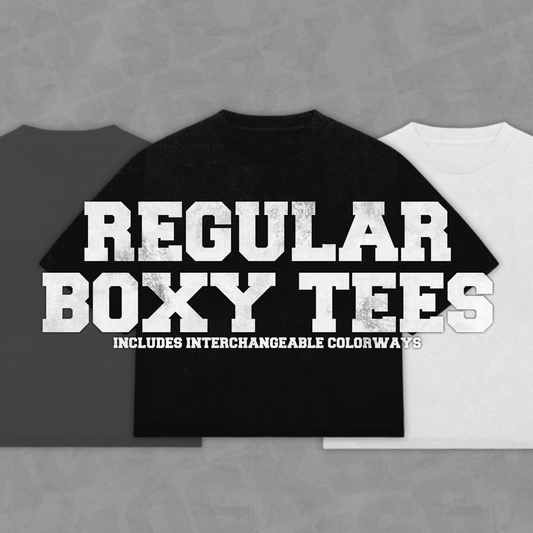 REGULAR BOXY TEES