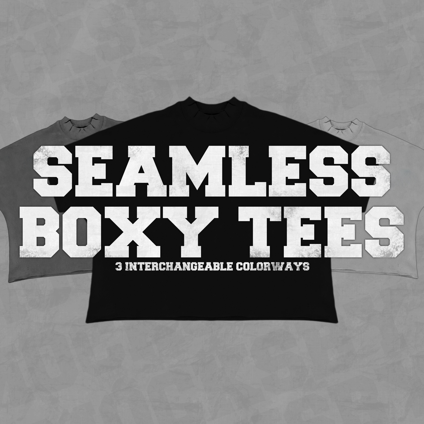 SEAMLESS BOXY TEE’S