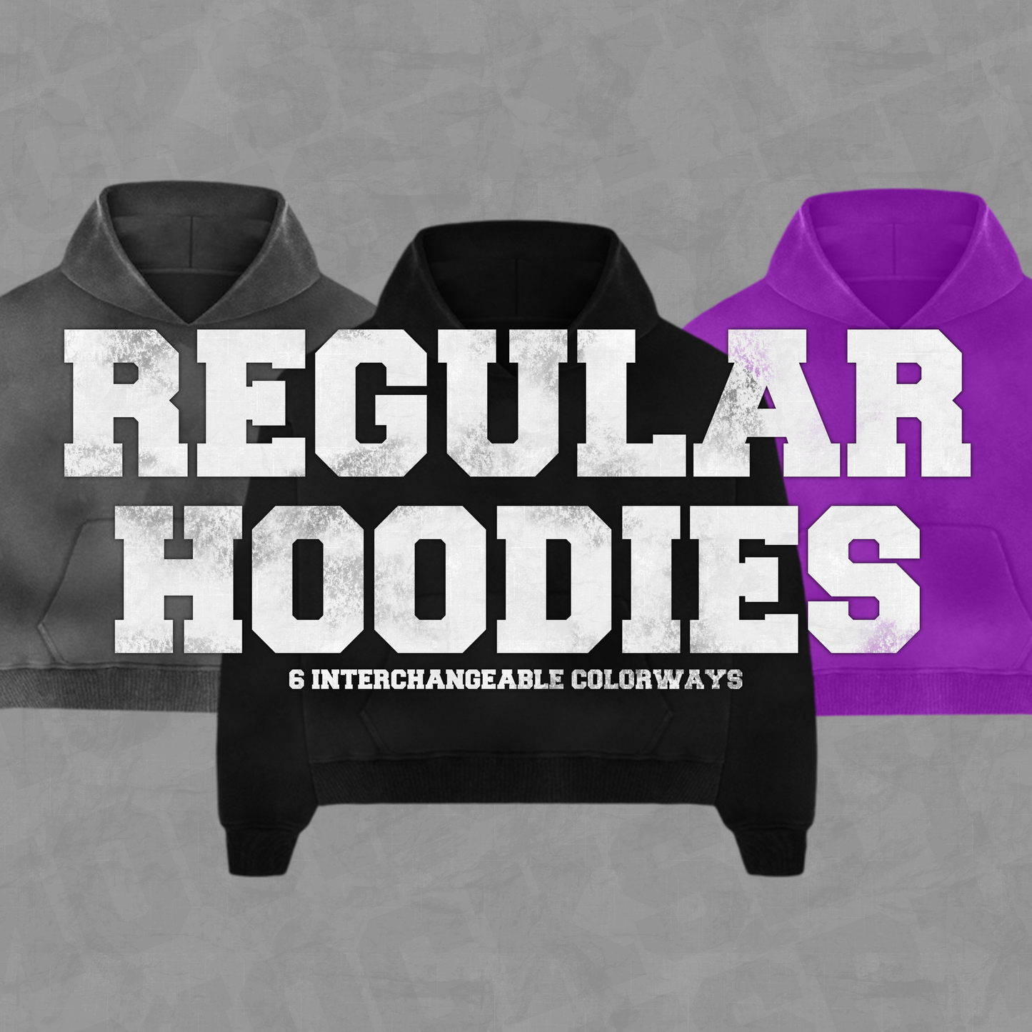 REGULAR HOODIE MOCKUPS